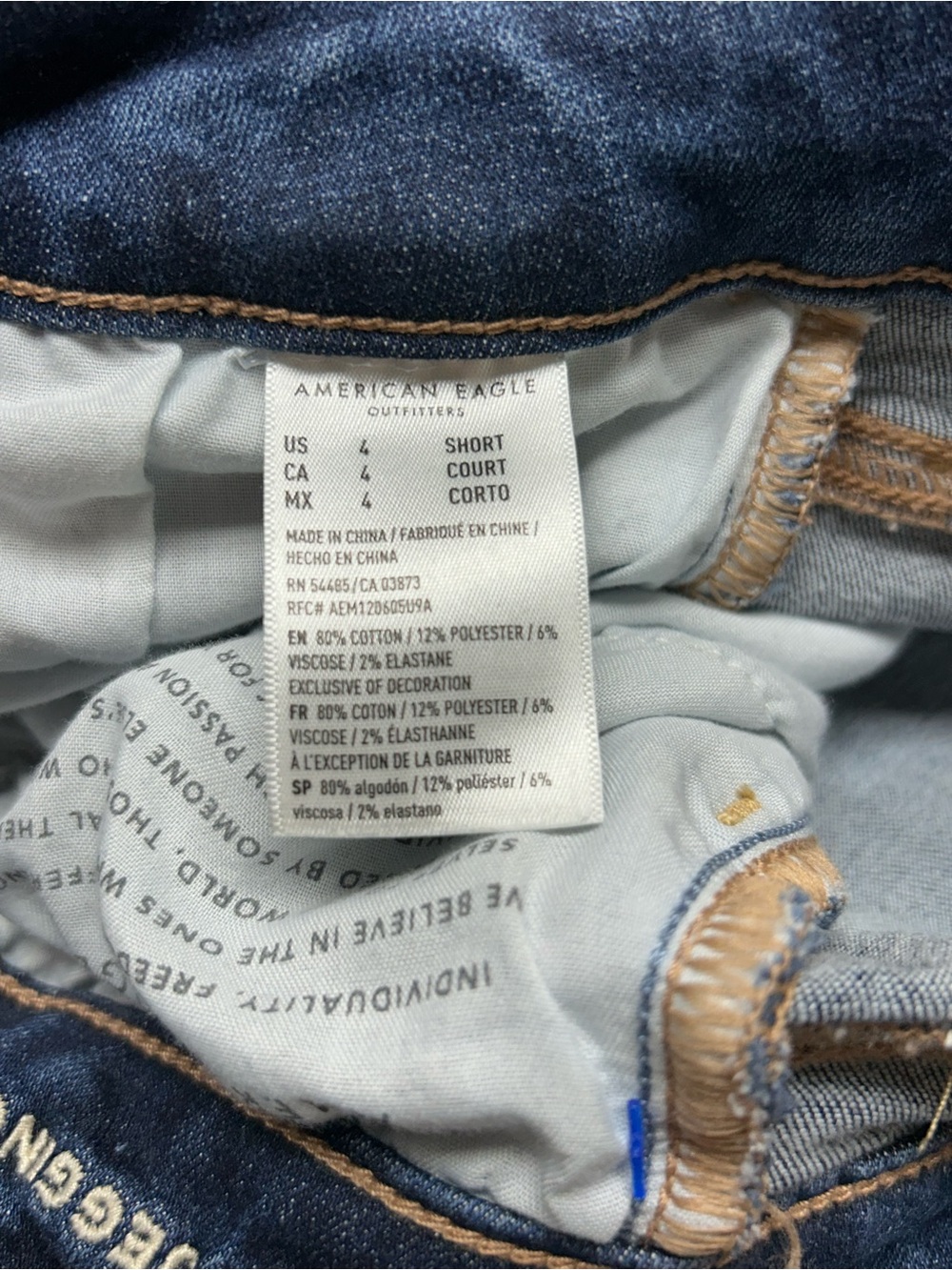American Eagle High Rise Jegging Bundle Lot Size 4 Short - Picture 10 of 12